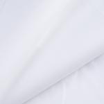 Ткань на отрез сатин гладкокрашеный 245 см 213KL-602 цвет снежный