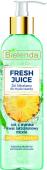 BIELENDA FRESH JUICE Ананас Осветляющий мицеллярный гель для умывания лица 190 г,