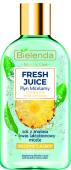 BIELENDA FRESH JUICE Ананас Осветляющая мицеллярная вода 500 мл, EXP