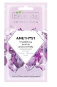 BIELENDA CRYSTAL GLOW AMETHYST кристаллический грубый скраб 8 ml