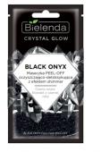 BIELENDA CRYSTAL GLOW BLACK ONYX маска для лица PEEL-OFF очищающая c эффектом мерцания 8 ml