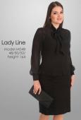 Блуза Lady Line 048 черный