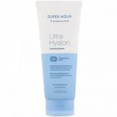 Missha Super Aqua Ultra Hyaluron Foaming Cleanser Увлажняющая пенка с гиалуроновым комплексом 200 ml,