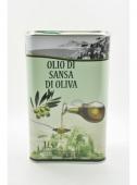 Масло из оливкового выжима OLIO DI SANSA DI OLIVA 1 л в ж/б