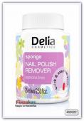 Жидкость для снятия лака губкой Delia Sponge Nail Polish Remover Acetone Free