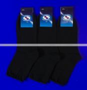 Ростекс (Рус-текс) носки медицинские женские Н-210 с лайкрой черные