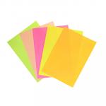 ClipStudio Бумага цветная "Неоновая" А4, 5 цветов, в пакете