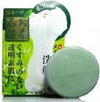 053452 "Cosmetex Roland" Мыло для лица с экстрактом зеленого чая в наборе с сеточкой для создания пены 100 гр. 1/48