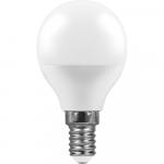 Лампа светодиодная,  (9W) 230V E14 4000K G45, LB-550