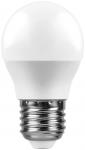 Лампа светодиодная,  (9W) 230V E27 2700K G45, LB-550