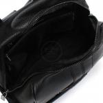 Рюкзак жен натуральная кожа OPI-8601-1,  1отд,  4внутр+4внеш/карм,  черный 238841