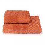 Полотенце махровое Tropical mood Клинелли, 16-1340 оранжевый