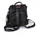 Рюкзак жен натуральная кожа OPI-8053,  1отд,  2внутр+4внеш/карм,  черный 238886