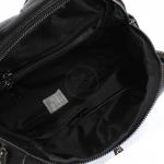 Рюкзак жен натуральная кожа OPI-8003,  1отд,  4внутр+3внеш/карм,  черный 238853