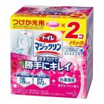 KAO Очиститель туалетного бачка аромат роз Elegant Rose Just Flash 80гр*2 шт