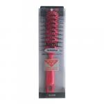 Vess Расческа профессиональная для укладки волос «цвет ручки красный» - Skelton brush, 1 шт