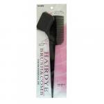 Vess Гребень c щеткой для профессионального окрашивания волос «малый» - Hairdye brush and comb, 1 шт