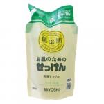 Miyoshi Средство для стирки жидкое для изделий из хлопка з/б - Additive free laundry liquid soap, 1л