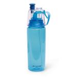 Бутылка спортивная для воды 570 мл из пластика (тритан) (зелёный, голубой) Kamille 2301