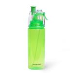 Бутылка спортивная для воды 570 мл из пластика (тритан) (зелёный, голубой) Kamille 2301