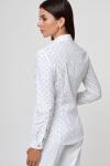 Блуза ANELLI 330, белый/якори