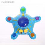 Развивающая игрушка «Морская звезда», двигается, вращается на 360 градусов, световые и звуковые эффекты, МИКС