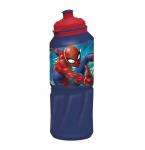 Бутылка пластиковая (спортивная 530 мл). Человек-паук Граффити (281905)