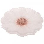 Аксам 339-190 тарелка "белый цветок" 28cm без упаковки  (мал 6шт)