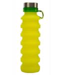 Бутылка для воды силиконовая складная с крышкой и карабином, 500 мл Bradex TK 0271