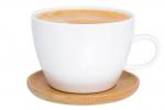 Чашка для капучино и кофе латте 500 мл 14,5*12,8*9 см "Снежная королева" + дер. подставка