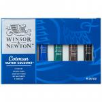 Акварель художественная Winsor&Newton Cotman для начинающих, 6 цв, 8мл, туба, картон. коробка, 390635