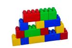 Конструктор Маленький строитель Тип 2 (40 кубиков)