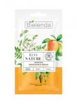 BIELENDA ECO NATURE Какаду слива + жасмин + манго Маска для лица увлажняющая и успокаивающая 8 ml (18