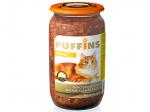 Консервированный корм для кошек Puffins курица ст/б 650 гр.