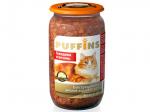 Консервированный корм для кошек Puffins говядина/печень ст/б 650 гр.