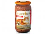 Консервированный корм для кошек Puffins говядина ст/б 650 гр.