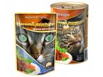 Пакет дой-пак для кошек Ночной охотник Мясное ассорти в желе 100 гр.