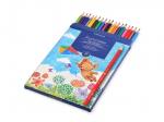 Карандаши цветные FUNCOLOR (пластиковые), 18 цв. 4 вида 30-0061