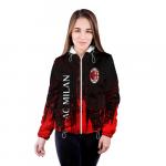 Женская куртка 3D "AC MILAN / МИЛАН"