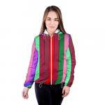 Женская куртка 3D "радуга"
