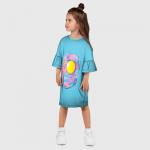 Детское платье 3D "Яйцо на сковороде"