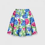 Детская юбка-солнце 3D "Floral Pattern"
