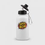 Бутылка спортивная "Супер Мама"