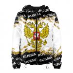Женская куртка 3D "РОССИЯ | ДВУГЛАВЫЙ ОРЕЛ"