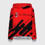 Женская толстовка 3D "AC MILAN / МИЛАН"