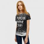 Женская футболка 3D "American Horror Story."