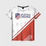 Женская футболка 3D "ATLETICO MADRID / Атлетико"