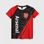 Женская футболка 3D "ARSENAL / Арсенал"