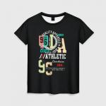 Женская футболка 3D "Athletic"