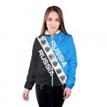 Женская куртка 3D "RUSSIA SPORT"